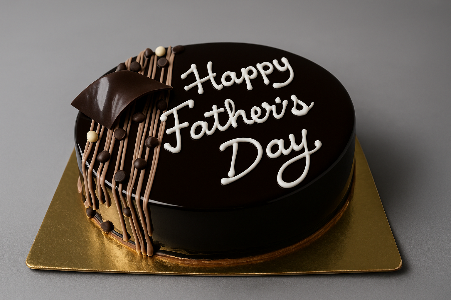 Chocolate Father's Day Cake